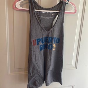 Lightly worn, vans racerback!